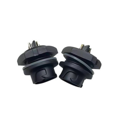 comprare 500V illuminazione a LED connettore circolare impermeabile M16 pannello posteriore connettore a presa maschile online manufacture