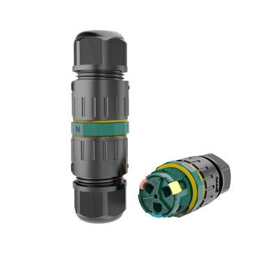 comprare M20 3 Core Waterproof Circular Connector Push Type Quick Card Adapter IP68 online manufacture