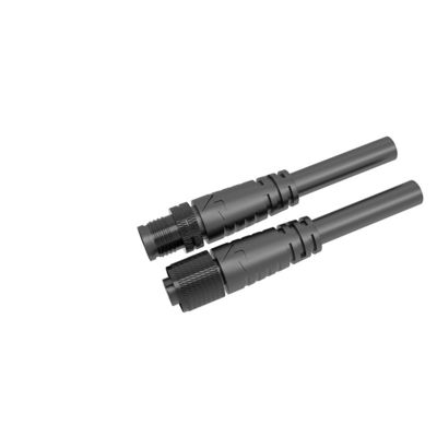 comprare M10 testa metallica rivestita impermeabile maschio femmina connettore LED cavo 2 core 3 core IP68 online manufacture