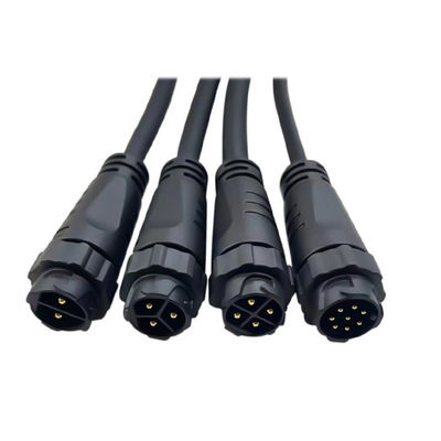 comprare Autoloccante di nylon maschio femmina connettori del cavo impermeabile per luce di linea del proiettore online manufacture