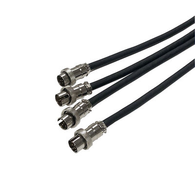 comprare GX16 connessione di alimentazione impermeabile a testa maschile saldata con filo 6 nucleo di metallo aviazione online manufacture