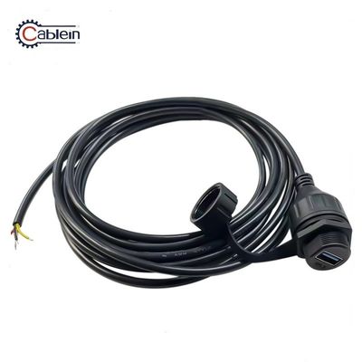 comprare USB 3.0 connettore di segnale impermeabile 4 Core Cord di alimentazione cavo audio pannello online manufacture