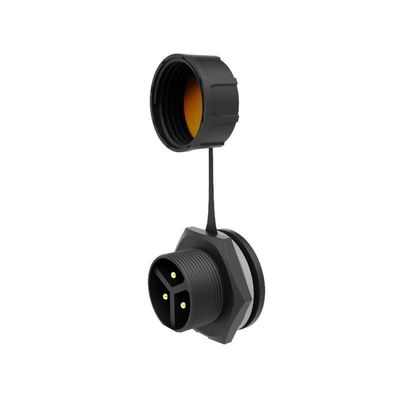 comprare M20 Front Three Core Maschio pannello impermeabile montaggio connettore di micro inverter solare online manufacture