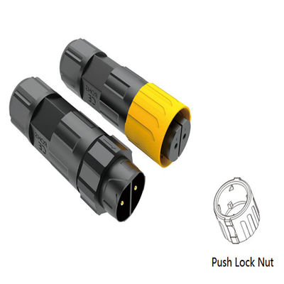 comprare PA66 Nylon Outdoor Connector Maschio e Femmina Acciaio Acqua Impermeabile 3KV Voltaggio di Isolamento online manufacture