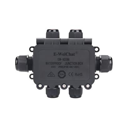 comprare Waterproof IP68 Modular Junction Box with 1in5out Cable Distribution and 40A Rated Current for Harsh Environments fabbricazione online