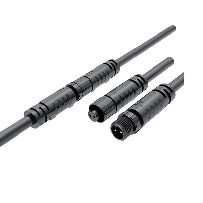 IP68 M8 impermeabile in nylon rivestito con connettore maschio femmina per controllore di macchine agricole intelligenti