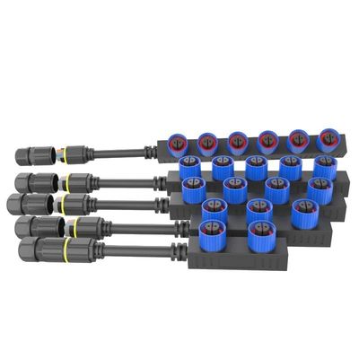 M15 2 pin 3 pin 4 pin 5 pin Waterproof Male Female Connector F Type Module Socket
