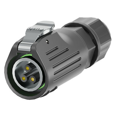 Collegamento idraulico in plastica a 3 pin IP68 PA66