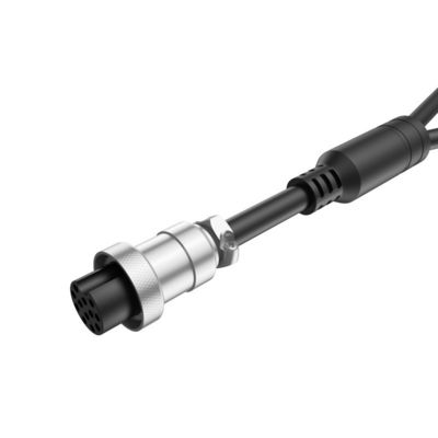 Connettore per cavi impermeabile IP68 con materiale in nylon PA66 e tensione di 500V per il monitoraggio di veicoli industriali