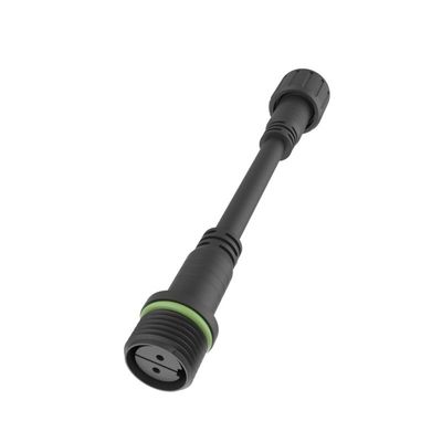 M18 connettore a cavo impermeabile da due a tre nuclei IP67 di illuminazione a LED