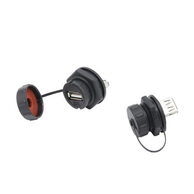 125V tensione di funzionamento connettore di segnale impermeabile IP67 USB