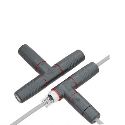 RJ45 T-Type IP67 connettore di segnale impermeabile con tensione 125V e velocità di trasmissione 1000MHz per la comunicazione 5G