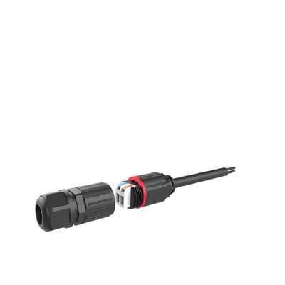 M20 2 Core Waterproof Data Connector Light Touch Quick Card Premere Quick Connector
