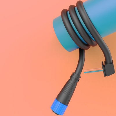 IP68 350V PA66 connettore LED impermeabile in nylon M15 connettore a cavo impermeabile per strisce LED ad alta potenza