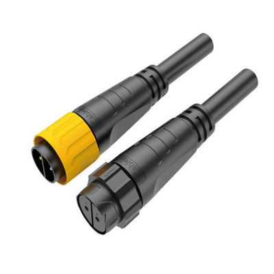 380V IP67 connettori di filo maschio femmina con PA66 materiale di conchiglia e terminali di crimping