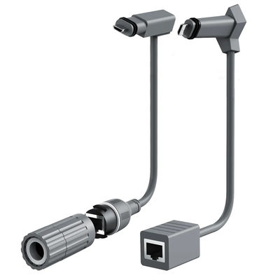 1000MHz velocità di trasmissione IP67 RJ45 connettore per applicazioni di segnale veloce e stabile