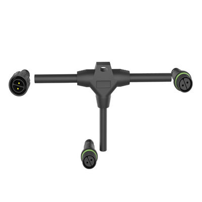 IP67 connettore circolare impermeabile a 4 pin maschio femmina con connessione auto-bloccante tipo culo